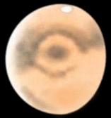 The Solis Lacus region of Mars sketched by Paul G Abel in January 2017 (Image: Paul G Abel /ALPO-Japan)