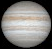 Jupiter as seen from the Earth at opposition on 2018 May 9 (Image from NASA/JPL's Solar System Simulator v4)