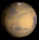 View of Mars from Earth on May 28th 2014 at 0h UT (Image from NASA's Solar System Simulator v4)