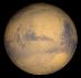 View of Mars from Earth on August 6th 2018 at 0h UT (Image from NASA's Solar System Simulator v4)