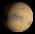 View of Mars from Earth on November 4th 2018 at 0h UT (Image from NASA's Solar System Simulator v4)
