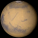 View of Mars from Earth on January 9th 2010 at 0h UT (Image from NASA's Solar System Simulator v4)