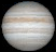 Jupiter as seen from the Earth at opposition on 2017 April 7 (Image from NASA/JPL's Solar System Simulator v4)