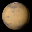 View of Mars from Earth on February 17th 2014 at 0h UT (Image from NASA's Solar System Simulator v4)