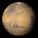 View of Mars from Earth on March 9th 2014 at 0h UT (Image from NASA's Solar System Simulator v4)