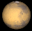 View of Mars from Earth at opposition on April 8th 2014 at 0h UT (Image from NASA's Solar System Simulator v4)