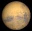 View of Mars from Earth on October 23rd 2020 at 0h UT (Image from NASA's Solar System Simulator)