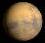 View of Mars from Earth on December 2nd 2020 at 0h UT (Image from NASA's Solar System Simulator)