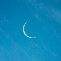 A crescent Venus sketched by Frank McCabe in March 2009 (Image: Frank McCabe/ASOD)