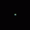 Uranus as it appears through steadily-held binoculars