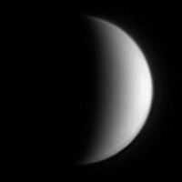 Crescent Venus imaged by Paul Maxson in July 2012 (click for full-size image, 4 KB)(Image: Paul Maxson/ALPO)