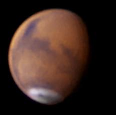 Mars at minimum phase imaged by Paulo Casquinha in June 2020 (Image: Paulo Casquinha/ALPO-Japan)