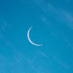 A crescent Venus sketched by Frank McCabe in March 2009 (Image: Frank McCabe/ASOD)