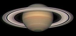 Saturn imaged by Trevor Barry in April 2013 (Image: Trevor Barry)