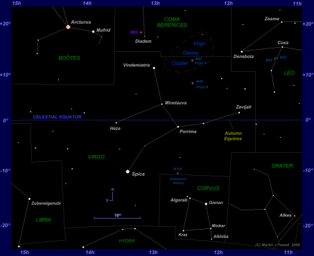 Star map of Virgo and surrounding constellations (click for a full-size version)
